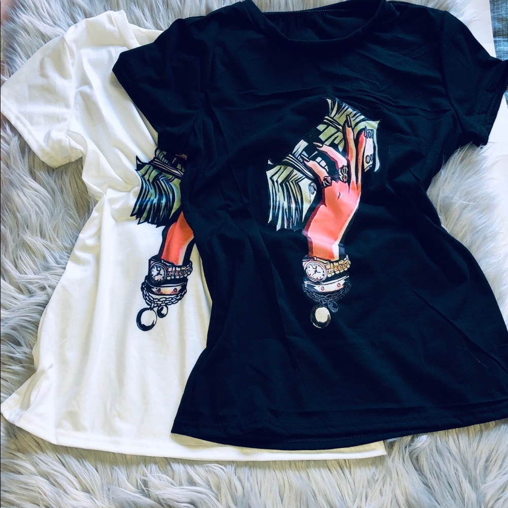“New Money” Tshirt WHITE